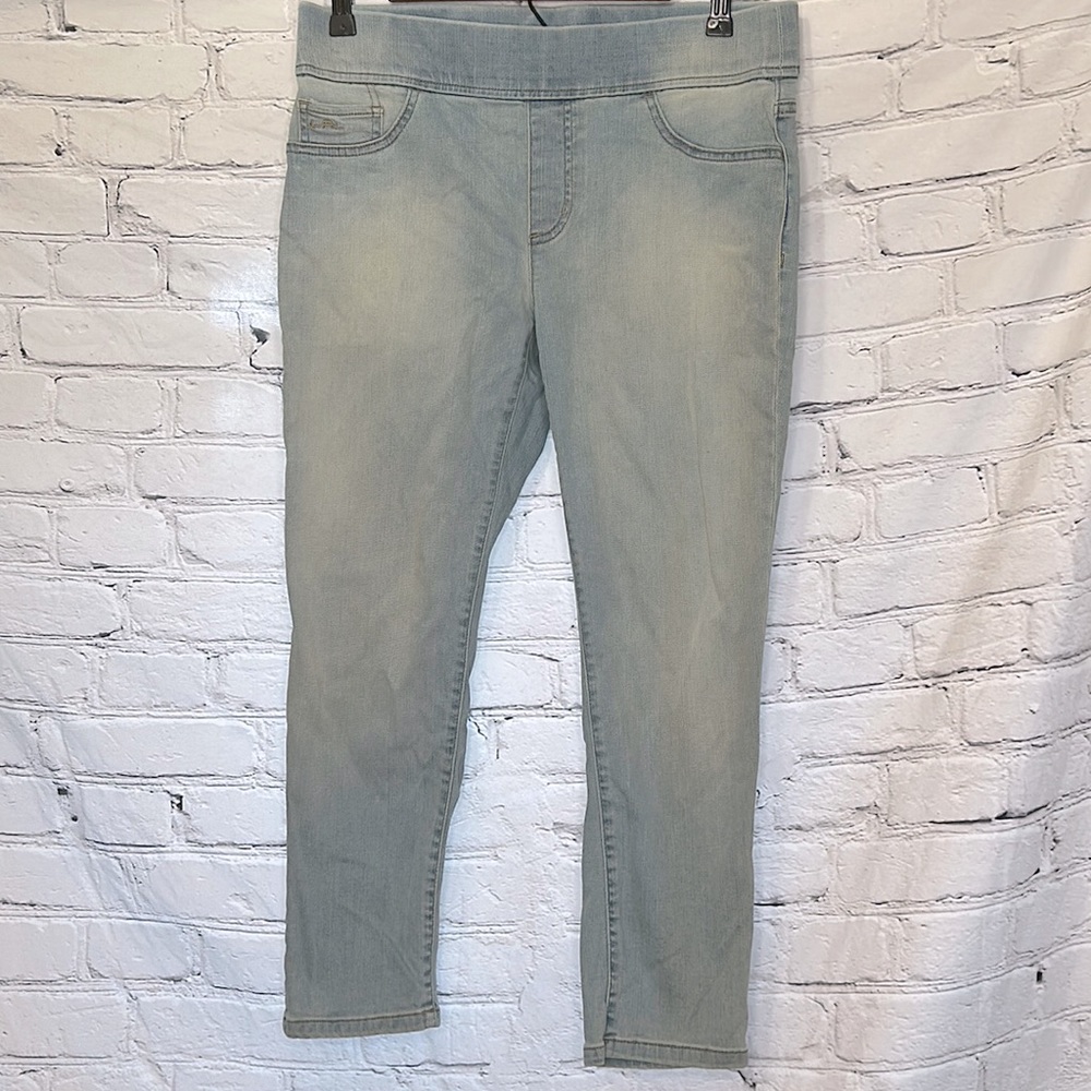 Ralph Lauren Light Wash Blue Jean Jeggings Size 8 Excellent Condition